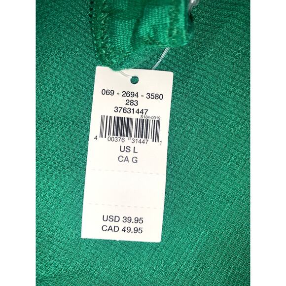 Offline By Aerie Women's Green Floral Lace V-Neck‎ Bralette Size L - Picture 12 of 15